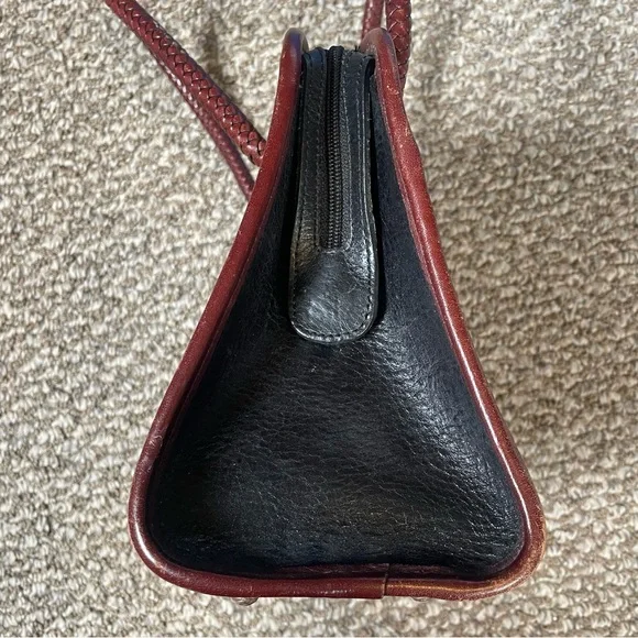 🍁Brighton Vintage Bag Leather embellished - Picture 12 of 13